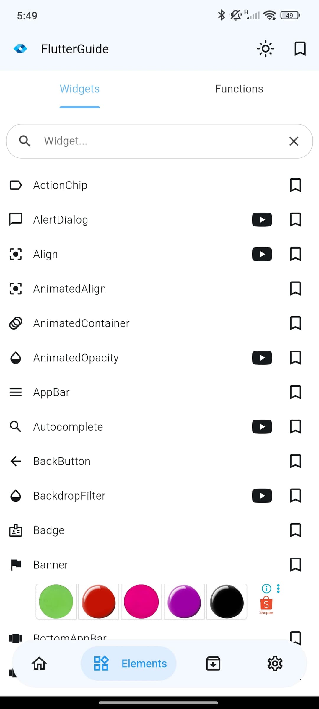 Flutter Guide App Screenshot 2