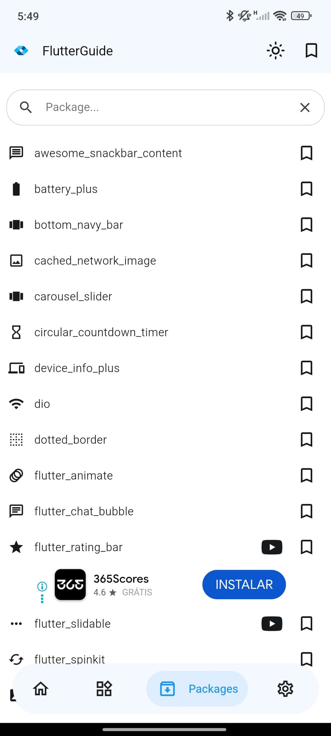 Flutter Guide App Screenshot 3