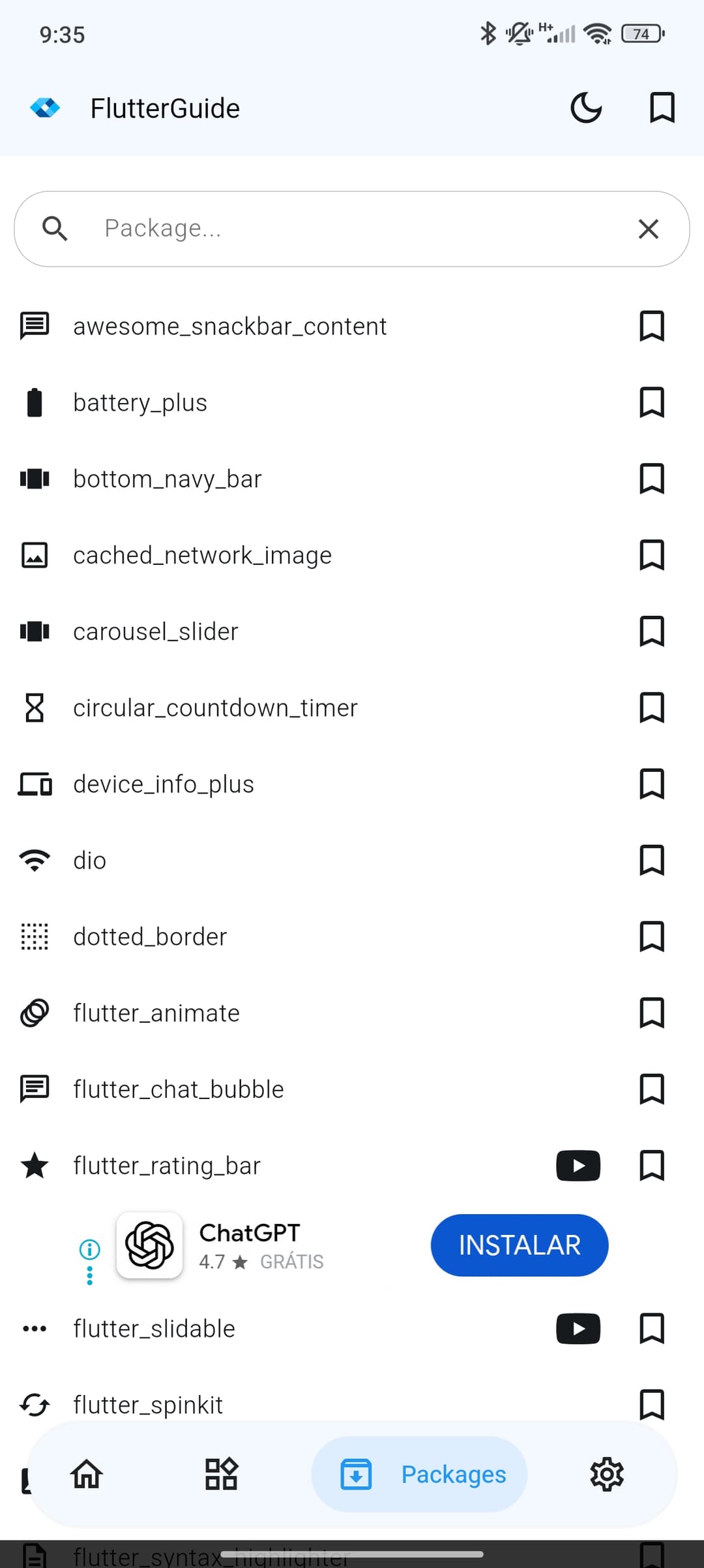 FlutterGuide App Screenshot 3